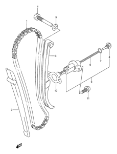 DR250 Держатель направляющей
