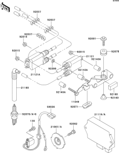 ZX750 Система зажигания