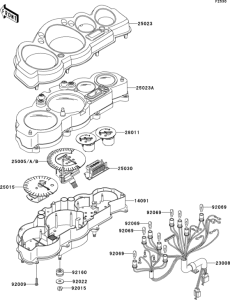 ZX1200 Приборы
