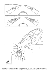 YZF-R6 Боковые обтекатели