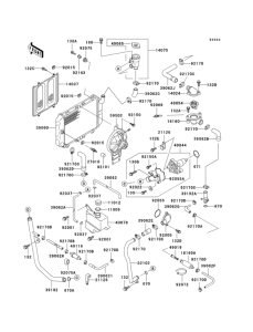 EX250 Radiator(1 / 2)
