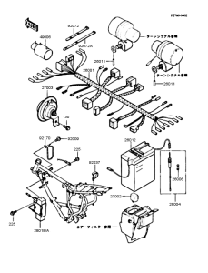 KMX80 Электрика