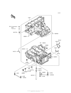 ZG1400 Картер двигателя
