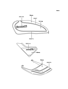 ZR400 Наклейки