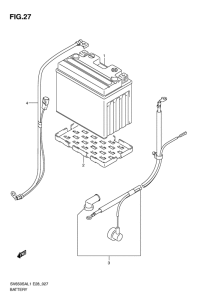 SV650 (ABS) Аккумулятор