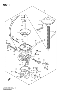 LS650 Carburetor assy