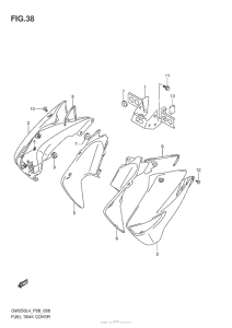GW250 Fuel Tank Cover