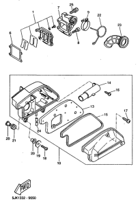 CW50RS Впускная система