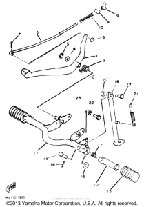 PW80E Stand - footrest