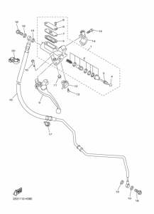 VMX17 Передний тормозной цилиндр