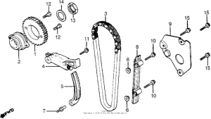 CX500 Cam chain + tensioner