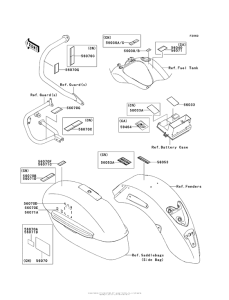 VN1700 Лейбл предостережения