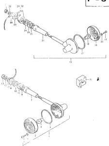 GS550 Поворотники