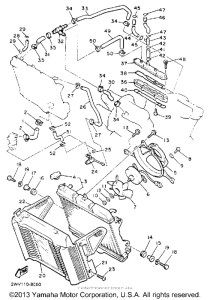 XVZ13DDC Radiator-hose