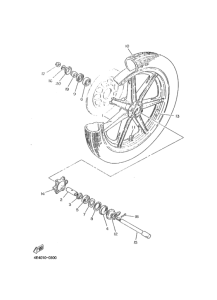 XS650 ﾌﾛﾝﾄﾎｲｰﾙ