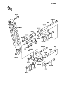 AR125 Подвеска  /  амортизатор