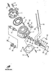 TZR125RR Цилиндры