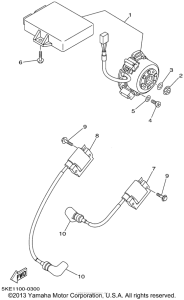 TZ250N Генератор