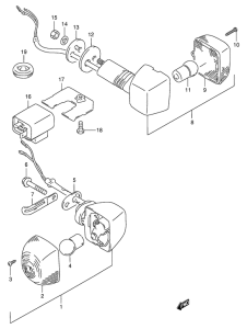 GSX-R400 Поворотники