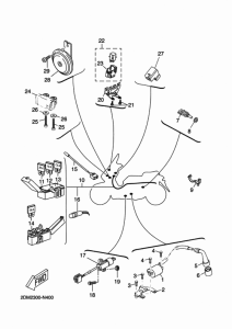 YP125RA (ABS) Электрика 2