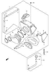 DR650 Воздухоочиститель