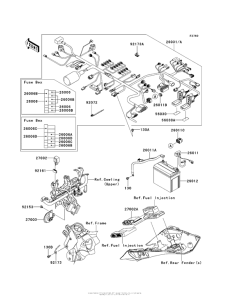 ZX1000 Электрика