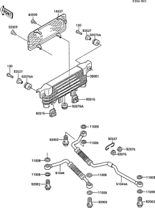ZX1000 Масляный картер