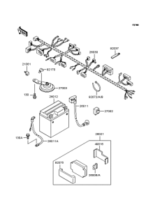 ZR250 Электрика