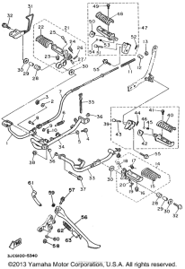 XV535HC Подножки