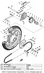 JT1 Переднее колесо