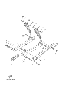 T110 Rear arm & suspension