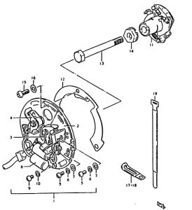 GS1000 Contact breaker assy
