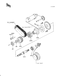KZ1000 Промежуточный вал