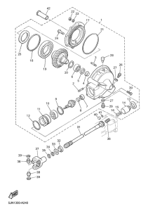 BT1100 Ведущий вал