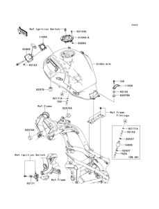 KLE650 Fuel tank(1 / 2)