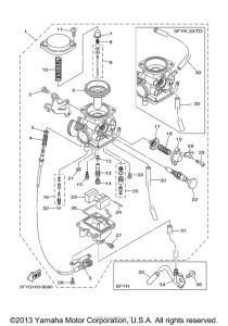 TW200RC Карбюратор