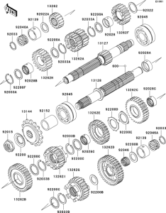 ZR750 Трансмиссия