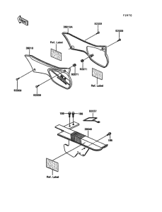 KL600 Side covers / chain cover(1 / 2)