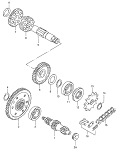 JR50 Трансмиссия