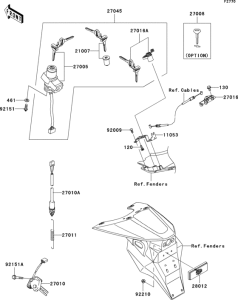 ZR1000 Ignition switch(a1h / a2h)