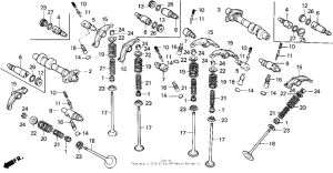VT1100C2 Распределительный вал