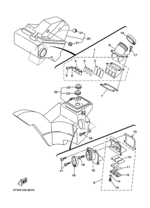 TZ250 Впускная система