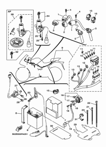 YZF-R3A Электрика 1