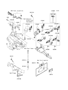 VN1600 Замок зажигания