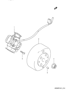 AD50 Зажигание