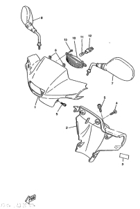CW50RS Обтекатель 1