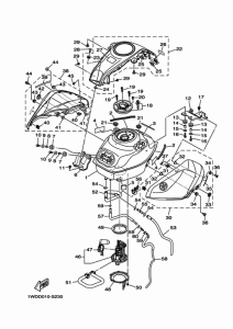 YZF-R3A フユエルタンク