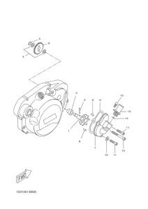 DT50RSM Водяной насос