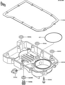 ZX600 Маслянный поддон