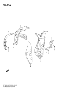 SFV650 Frame body cover